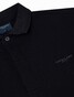 Cavallaro Napoli Basso Uni Color Long Sleeve Polo Zwart