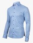 Cavallaro Napoli Bertoldo Widespread Jersey Overhemd Licht Blauw