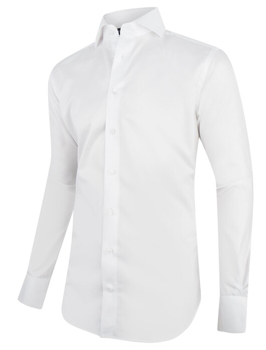 Cavallaro Napoli Bianco Mouwlengte 7 Overhemd Wit