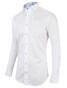 Cavallaro Napoli Bianpallo Shirt White-Lightblue
