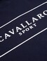 Cavallaro Napoli Cavallaro Sport R-Neck Tee T-Shirt Dark Evening Blue