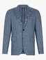 Cavallaro Napoli Cencio Jacket Subtle Herringbone Colbert Donker Blauw