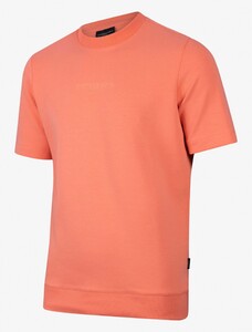 Cavallaro Napoli Cinque Sweat Tee T-Shirt Light Coral