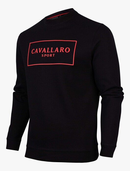 Cavallaro Napoli Ciro Sport Sweat Pullover Black