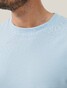 Cavallaro Napoli Coranio Cotton texture Tee T-Shirt Licht Blauw