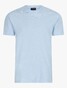 Cavallaro Napoli Coranio Cotton texture Tee T-Shirt Licht Blauw