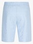 Cavallaro Napoli Coranio Shorts Texture Nachtmode Licht Blauw