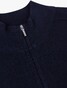 Cavallaro Napoli Corinaldo Full Zip Cardigan Dark Evening Blue