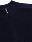 Cavallaro Napoli Corinaldo Half Zip Pullover Dark Evening Blue