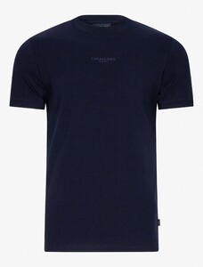 Cavallaro Napoli Darenio Tee T-Shirt Donker Blauw