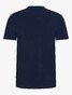 Cavallaro Napoli Darione Tee Subtle Tone-on-Tone Logo T-Shirt Dark Evening Blue