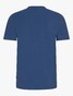 Cavallaro Napoli Darione Tee Subtle Tone-on-Tone Logo T-Shirt Mid Blue