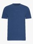 Cavallaro Napoli Darione Tee Subtle Tone-on-Tone Logo T-Shirt Mid Blue