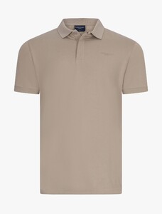 Cavallaro Napoli Davegio Cotton Subtle Stretch Polo Licht Groen
