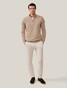 Cavallaro Napoli Desio Half Zip Cotton Cashmere Pullover Sand