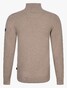 Cavallaro Napoli Desio Half Zip Cotton Cashmere Pullover Sand