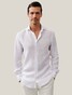 Cavallaro Napoli Firento Uni Linen Shirt White