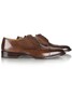 Cavallaro Napoli Franco Shoe Shoes Dark Brown Melange