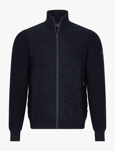 Cavallaro Napoli Gioni Full Zip Vest Donker Blauw