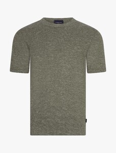 Cavallaro Napoli Isolo Tee T-Shirt Midden Groen