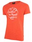 Cavallaro Napoli Lavato Tee T-Shirt Fine Orange