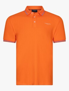 Cavallaro Napoli Limited Edition Red White Blue Orange Polo Oranje