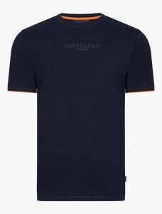 Cavallaro Napoli Limited Edition Tee T-Shirt Donker Blauw