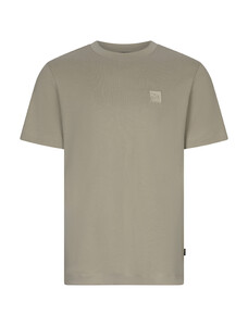 Cavallaro Napoli Luca Tee Subtle Logo T-Shirt Licht Groen