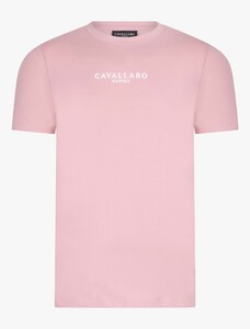 Cavallaro Napoli Mandrio Tee T-Shirt Oud Roze