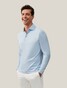 Cavallaro Napoli Marciano Uni Long Sleeve Polo Licht Blauw