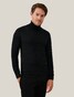 Cavallaro Napoli Merino Faux-Uni Roll Neck Pullover Black