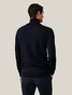 Cavallaro Napoli Merino Faux-Uni Roll Neck Pullover Dark Evening Blue