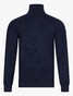 Cavallaro Napoli Merino Faux-Uni Roll Neck Pullover Dark Evening Blue