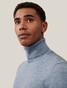 Cavallaro Napoli Merino Faux-Uni Roll Neck Pullover Greyblue