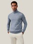 Cavallaro Napoli Merino Faux-Uni Roll Neck Pullover Greyblue