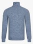 Cavallaro Napoli Merino Faux-Uni Roll Neck Pullover Greyblue