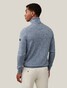 Cavallaro Napoli Merino Faux-Uni Roll Neck Pullover Greyblue