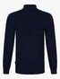 Cavallaro Napoli Merino Half Zip Pullover Dark Evening Blue