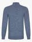 Cavallaro Napoli Merino Half Zip Pullover Greyblue