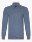 Cavallaro Napoli Merino Half Zip Pullover Greyblue