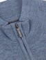 Cavallaro Napoli Merino Half Zip Pullover Greyblue