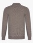 Cavallaro Napoli Merino Polo Long Sleeve Pullover Sand