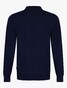 Cavallaro Napoli Merino Polo Long Sleeve Trui Donker Blauw