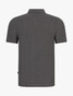 Cavallaro Napoli Mielos Cotton Stretch Subtle Melange Effect Polo Midden Grijs