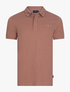 Cavallaro Napoli Mielos Ton-sur-Ton Buttons Polo Oud Roze