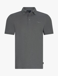 Cavallaro Napoli Mielos Uni Color Polo Faded Green