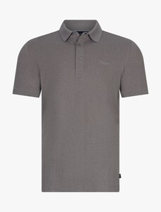 Cavallaro Napoli Mielos Uni Color Polo Faded Grey