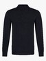 Cavallaro Napoli Milacio Long Sleeve Poloshirt Black