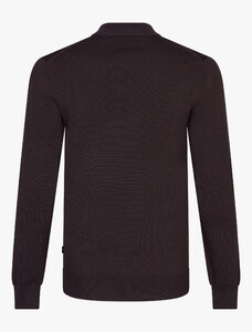 Cavallaro Napoli Milacio Turtle Neck Pullover Dark Brown Melange