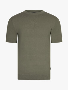 Cavallaro Napoli Milo Tee T-Shirt Midden Groen
